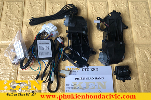 Bộ Mô Tơ Gập Gương Điện Dành Cho Honda Civic Bản E